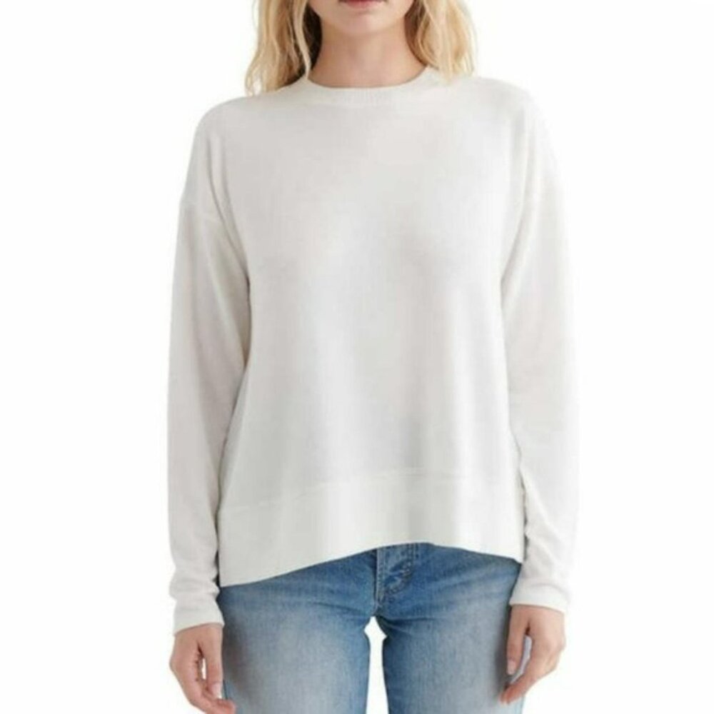 Lucky Brand Womens Long Sleeves Cozy Crewneck Sweatshirt Large and Small Avail - Picture 3 of 4